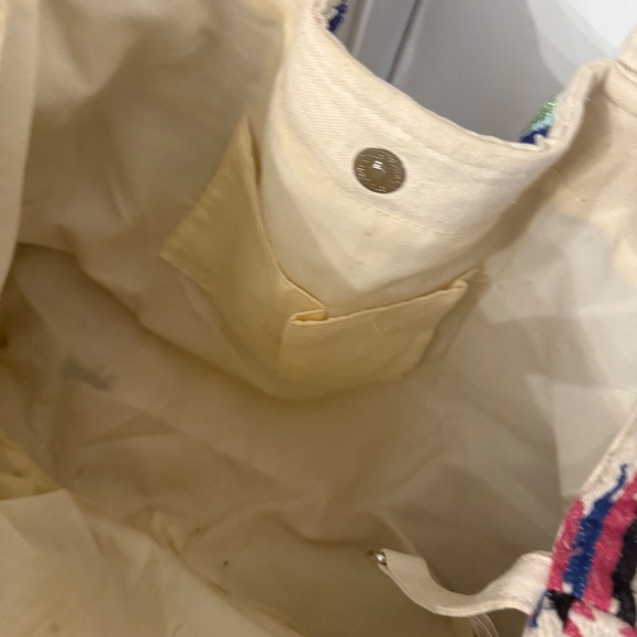 Embellished Tribal Hand Beaded Tote Bag - Picture 5 of 5